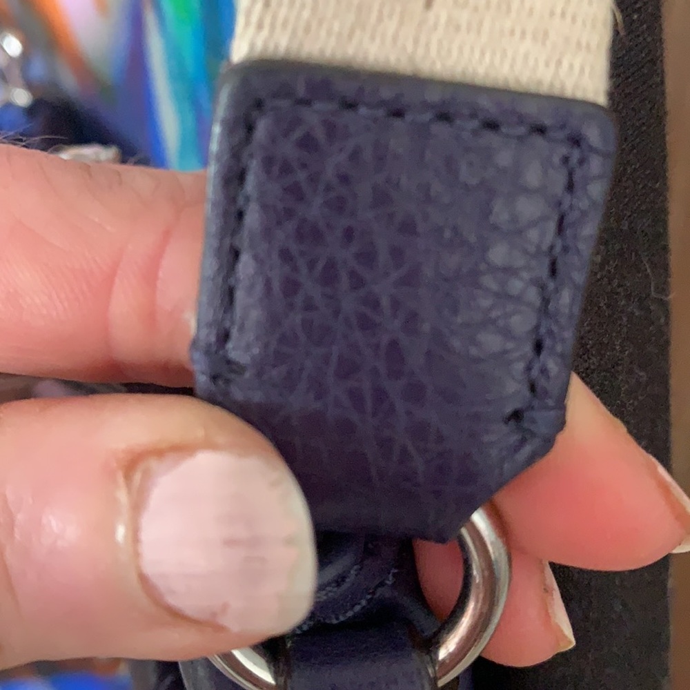 Purple Leather Crossbody - Picture 3 of 10